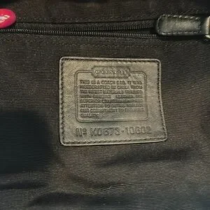 Coach | Bags | Coach Signature Canvas Hobo Bag 602 Black | Poshmark